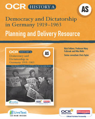 Cover of OCR A Level History A: Democracy & Dictatorship in Germany 1919-1963 Teacher LiveText CDRO