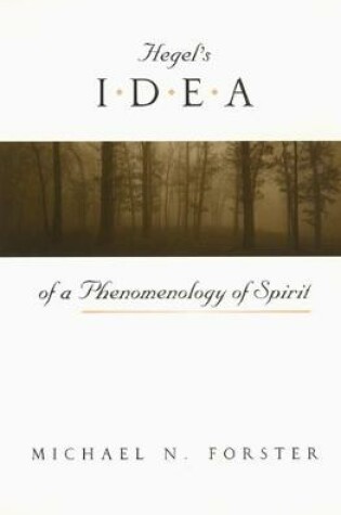 Cover of Hegel's Idea of a Phenomenology of Spirit