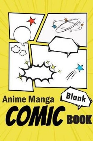 Cover of Anime Manga Blank Comic Book