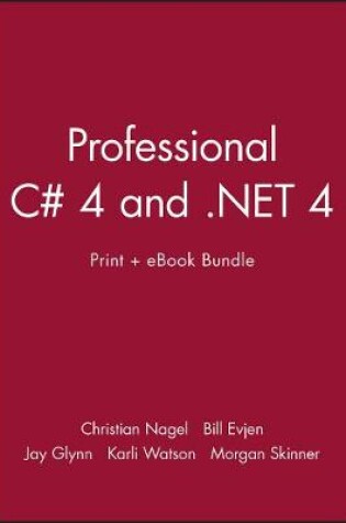 Cover of Professional C# 4 and .Net 4 Print + eBook Bundle