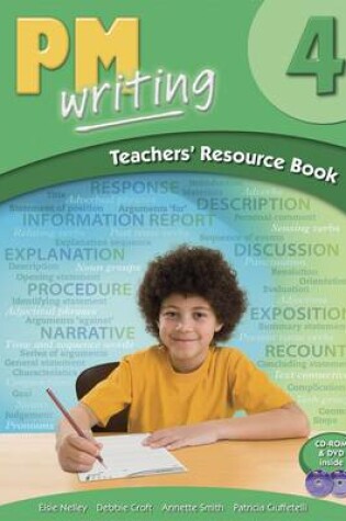 Cover of PM Writing 4 Teachers' Resource Book (with Site Licence CD & DVD)