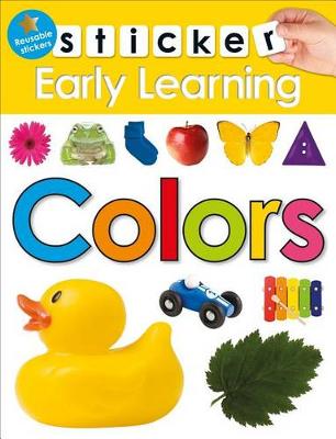 Book cover for Sticker Early Learning: Colors