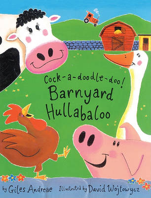 Book cover for Cock a Doodle Doo Barnyard Hullabaloo