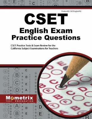Book cover for Cset English Exam Practice Questions