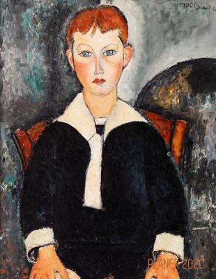 Book cover for Amedeo Modigliani Tagesplaner 2020