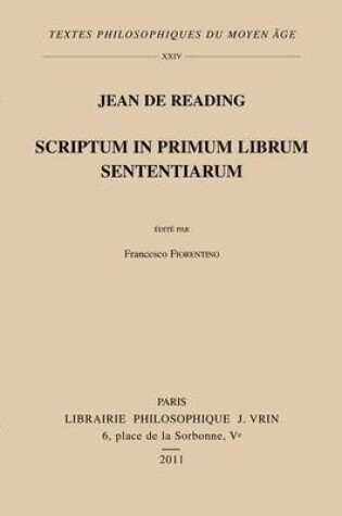 Cover of Jean de Reading