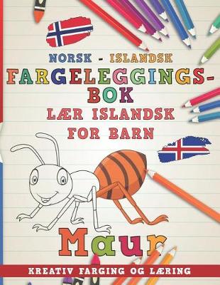 Book cover for Fargeleggingsbok Norsk - Islandsk I L