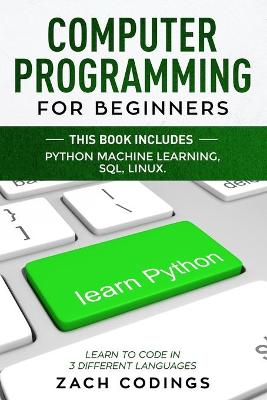 Book cover for Computer Programming for Beginners