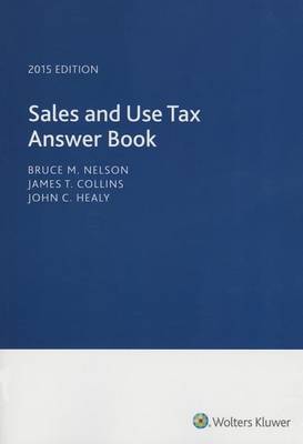 Book cover for Sales and Use Tax Answer Book (2015)