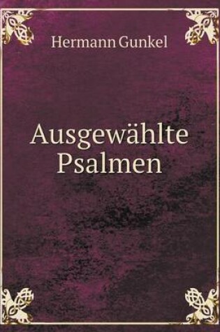 Cover of Ausgewählte Psalmen