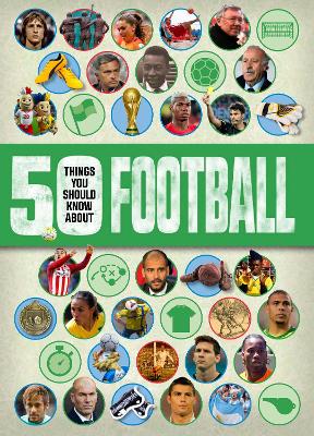 Book cover for 50 things you should know about:Football