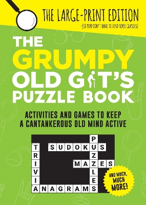 Book cover for The Grumpy Old Git's Puzzle Book