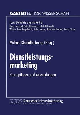 Book cover for Dienstleistungsmarketing