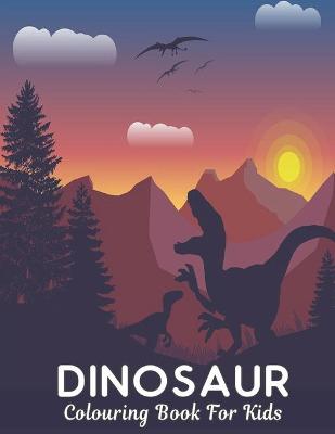 Book cover for Dinosauri Libro da Colorare per Bambini Adulti