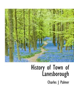 Book cover for History of Town of Lanesborough