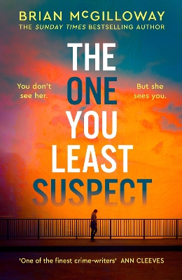 Book cover for The One You Least Suspect