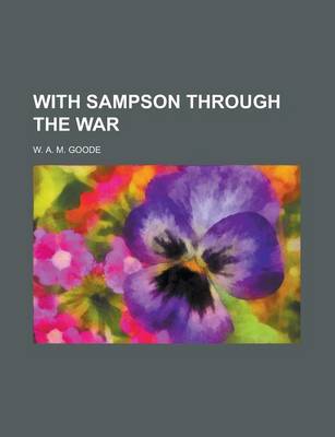 Book cover for With Sampson Through the War