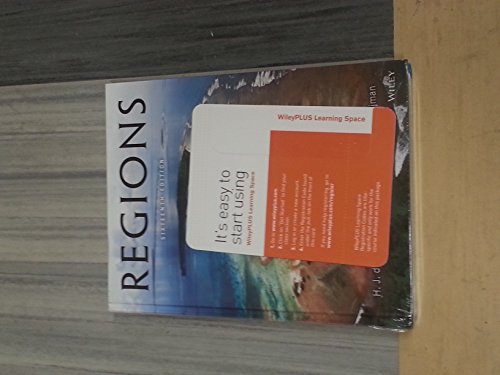 Book cover for Geography: Realms, Regions, and Concepts 16e with Wileyplus Learning Space Card Set