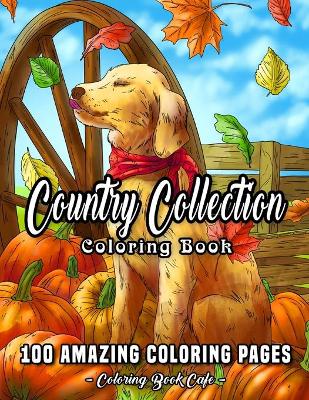 Book cover for Country Collection Coloring Book