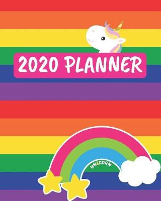 Book cover for Unicorn 2020 Planner