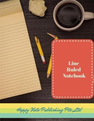 Book cover for Line Ruled Notebook