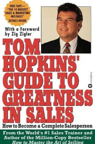 Cover of Tom Hopkins Guide to Greatness in Sales