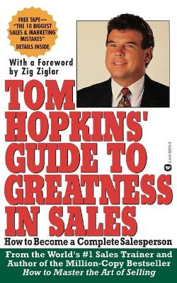 Book cover for Tom Hopkins Guide to Greatness in Sales