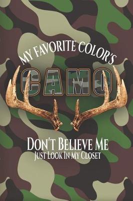 Book cover for My Favorite Color's Camo