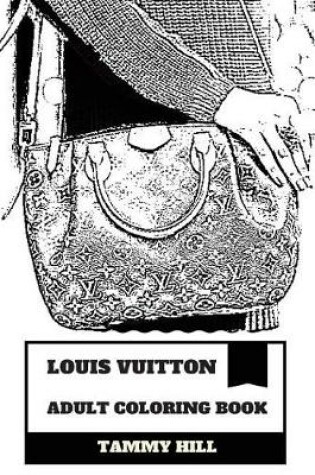 Cover of Louis Vuitton Adult Coloring Book