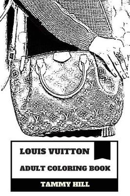 Book cover for Louis Vuitton Adult Coloring Book