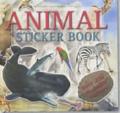 Book cover for Animal Sticker Book