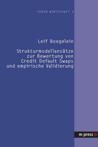 Cover of Strukturmodellansaetze Zur Bewertung Von Credit Fault Swaps