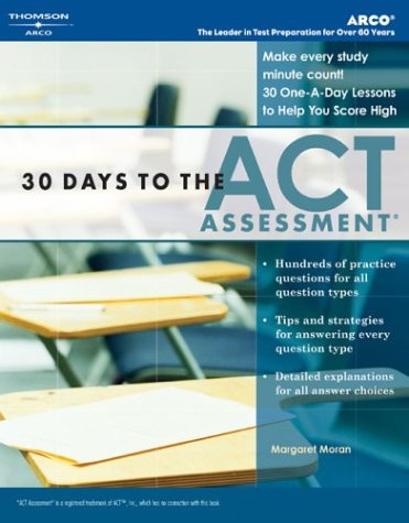 Book cover for 30 Days to the Act Assessment,