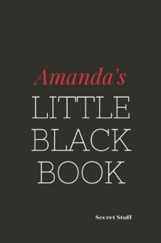 Cover of Amanda's Little Black Book