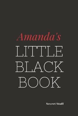 Book cover for Amanda's Little Black Book
