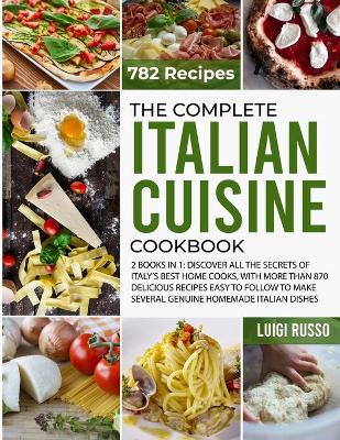 Book cover for The Complete Italian Cuisine Cookbook