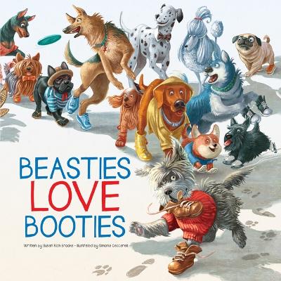 Book cover for Beasties Love Booties Picture Book