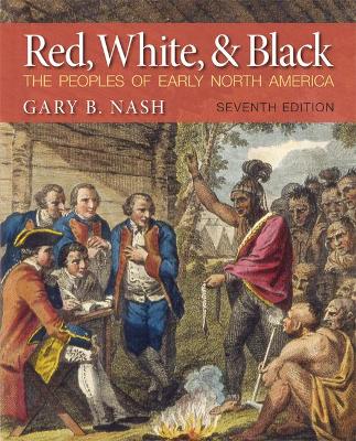 Book cover for Red, White and Black