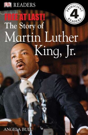 Book cover for DK Readers L4: Free At Last: The Story of Martin Luther King, Jr.