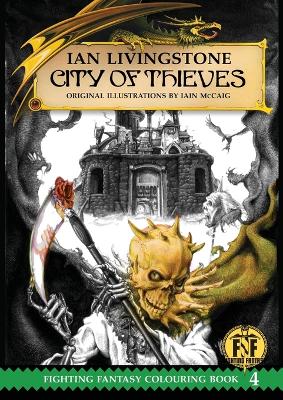 Book cover for City of Thieves Colouring Book