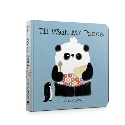 Book cover for I'll Wait, Mr Panda Board Book
