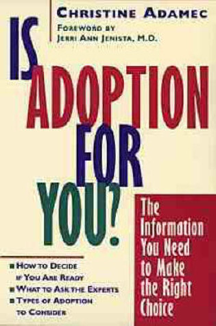 Cover of Is Adoption for You?