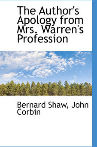 Cover of The Author's Apology from Mrs. Warren's Profession