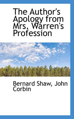 Book cover for The Author's Apology from Mrs. Warren's Profession