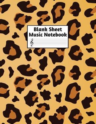 Book cover for Blank Sheet Music Notebook