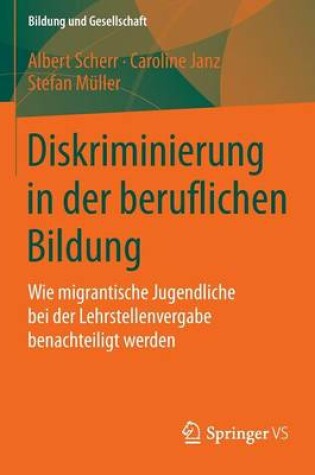 Cover of Diskriminierung in Der Beruflichen Bildung
