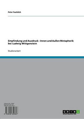 Book cover for Empfindung Und Ausdruck