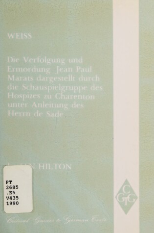 Cover of Critical Guides to German Texts