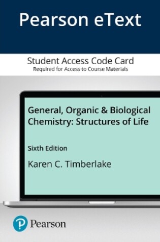 Cover of General, Organic, and Biological Chemistry