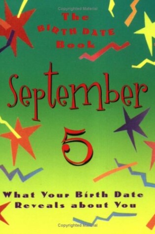 Cover of The Birth Date Book September 5